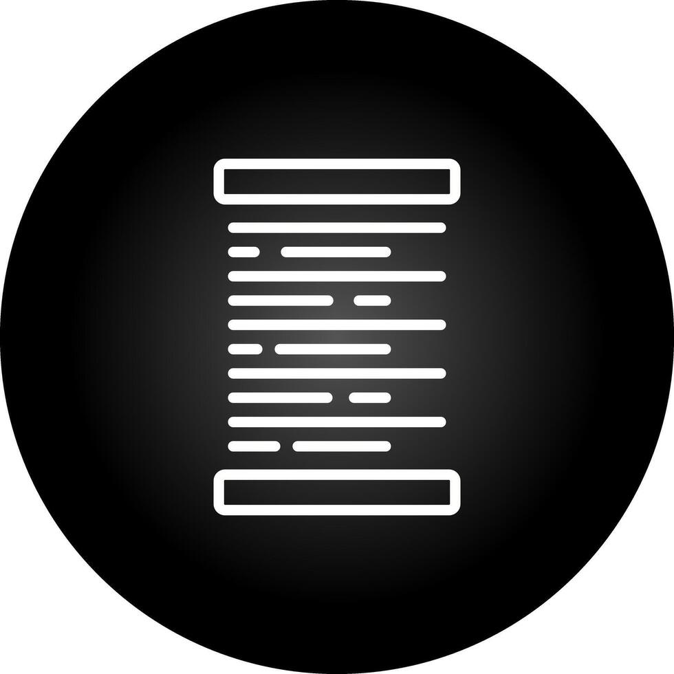 Right Alignment Vector Icon