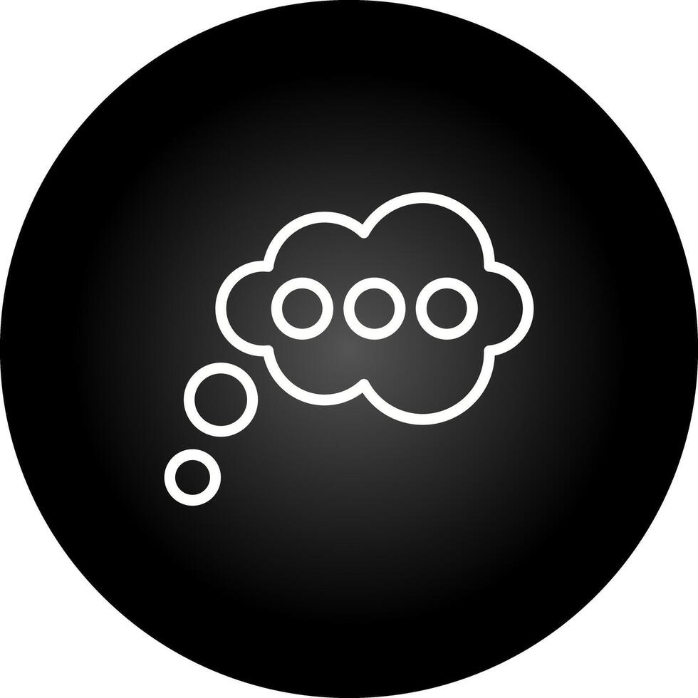 Thinking Vector Icon