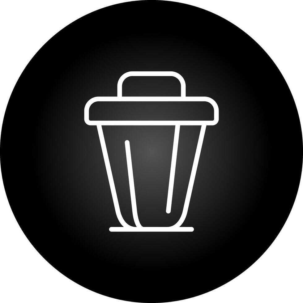 icono de vector de basura