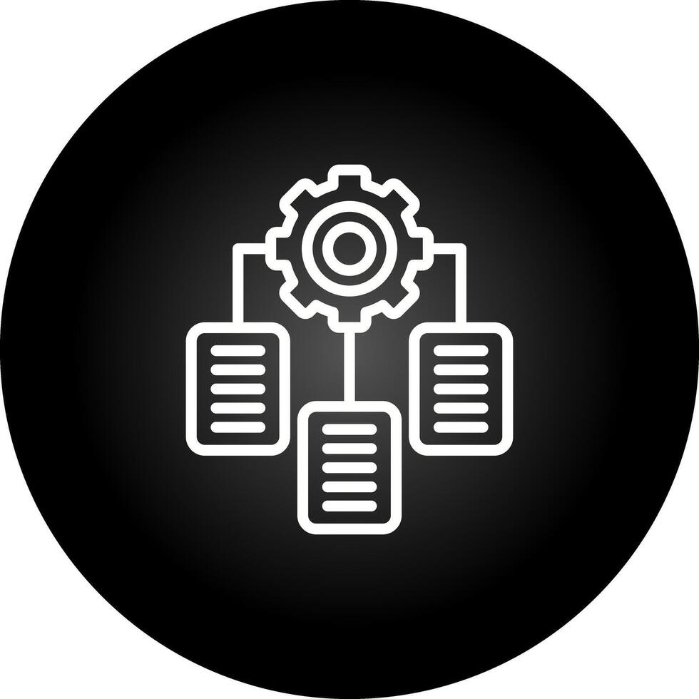 Document Integration Vector Icon