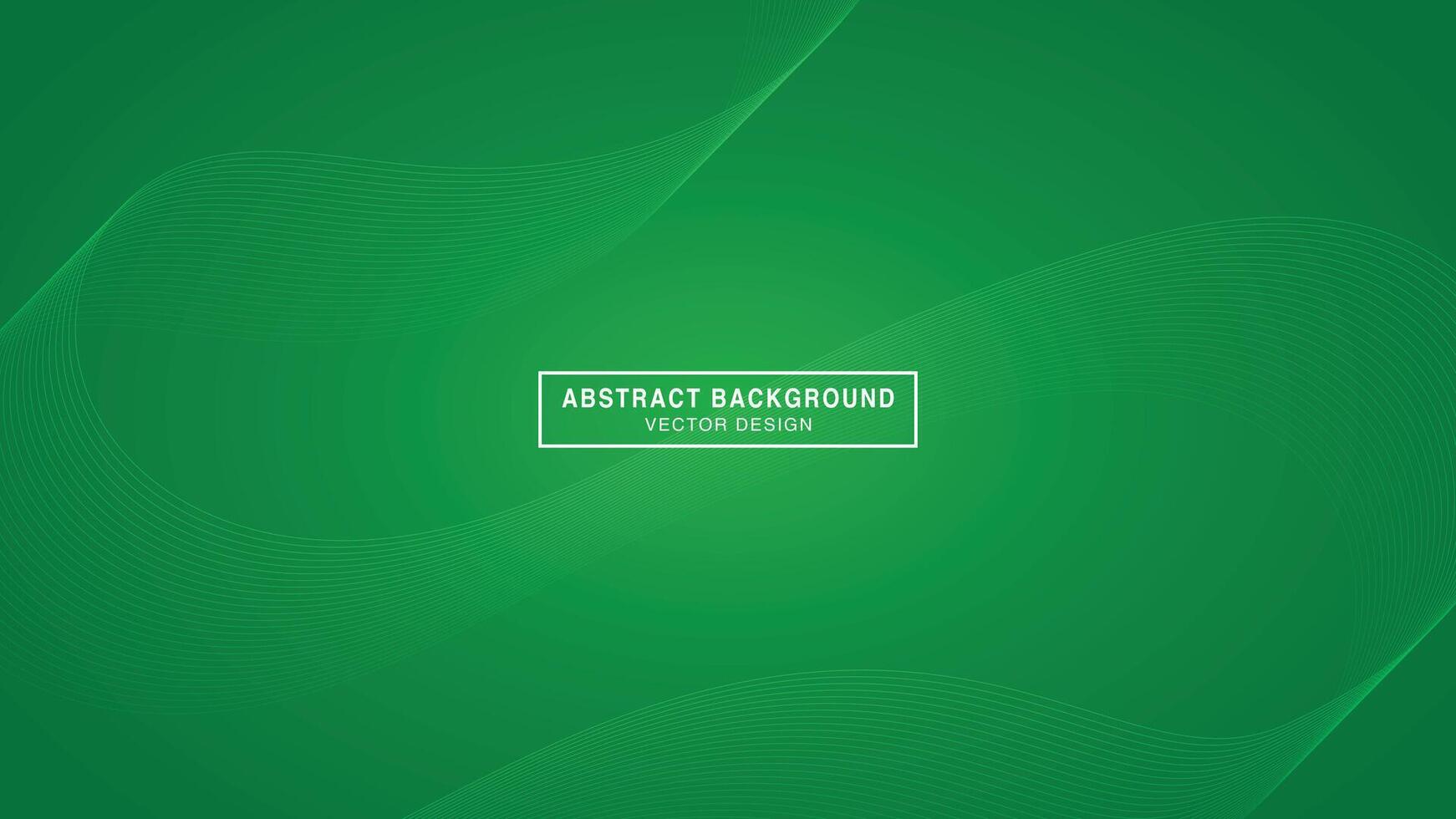 background design with green line pattern and abstract horizontal vector template