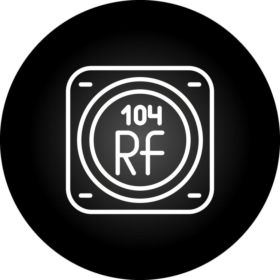 Rutherfordio Vector Icon