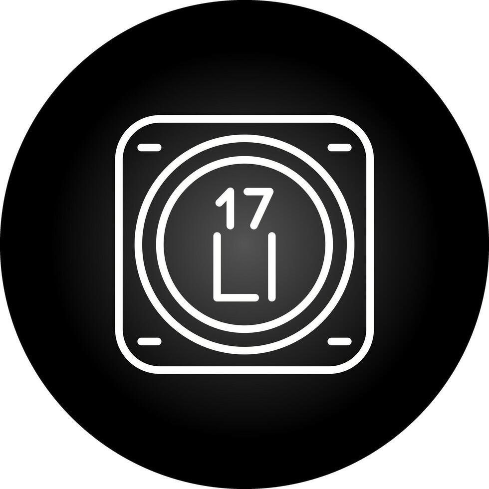 Chlorine Vector Icon