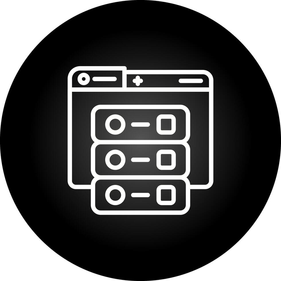 Server Vector Icon