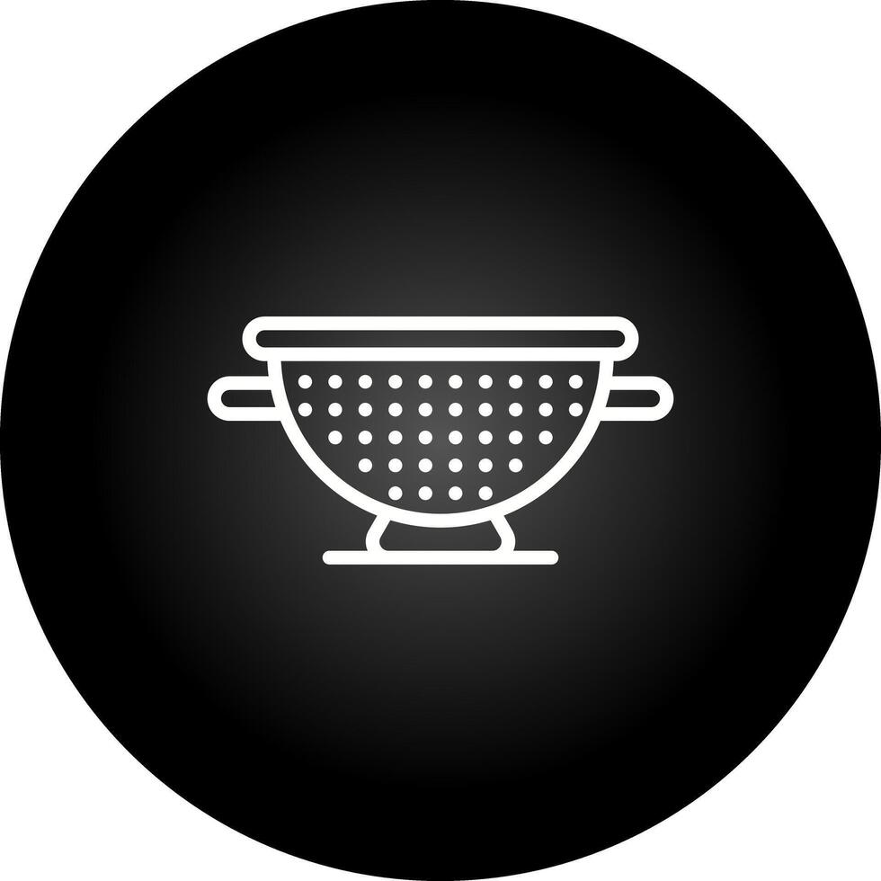 Colander Vector Icon