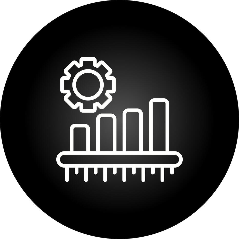 Bar Graph Vector Icon