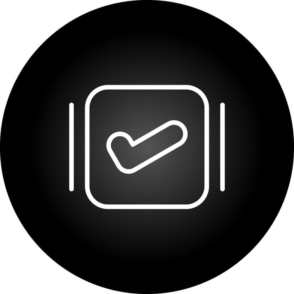 Tick Box Vector Icon