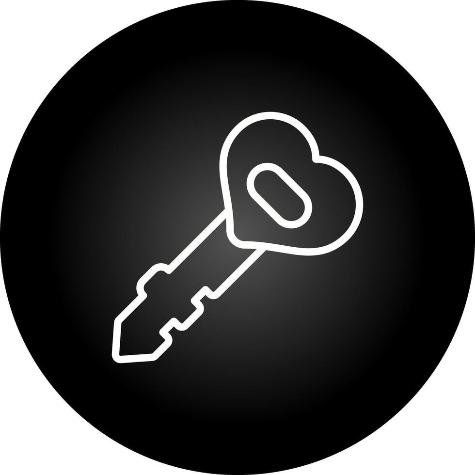 Car Key Vector Icon