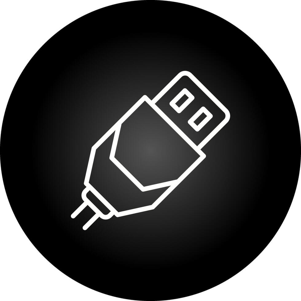 Usb Cable Vector Icon