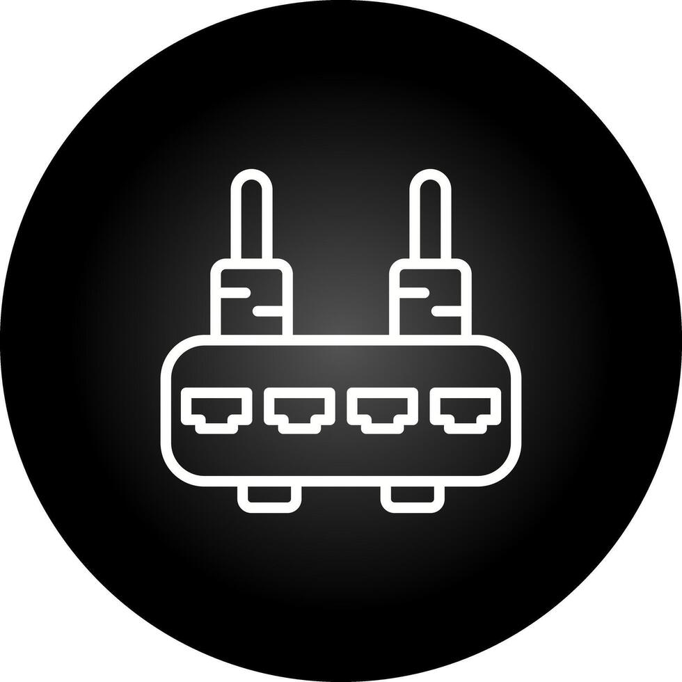 Router Vector Icon