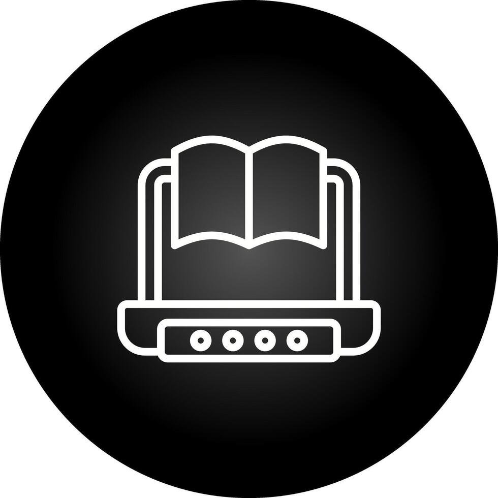 manual libro vector icono