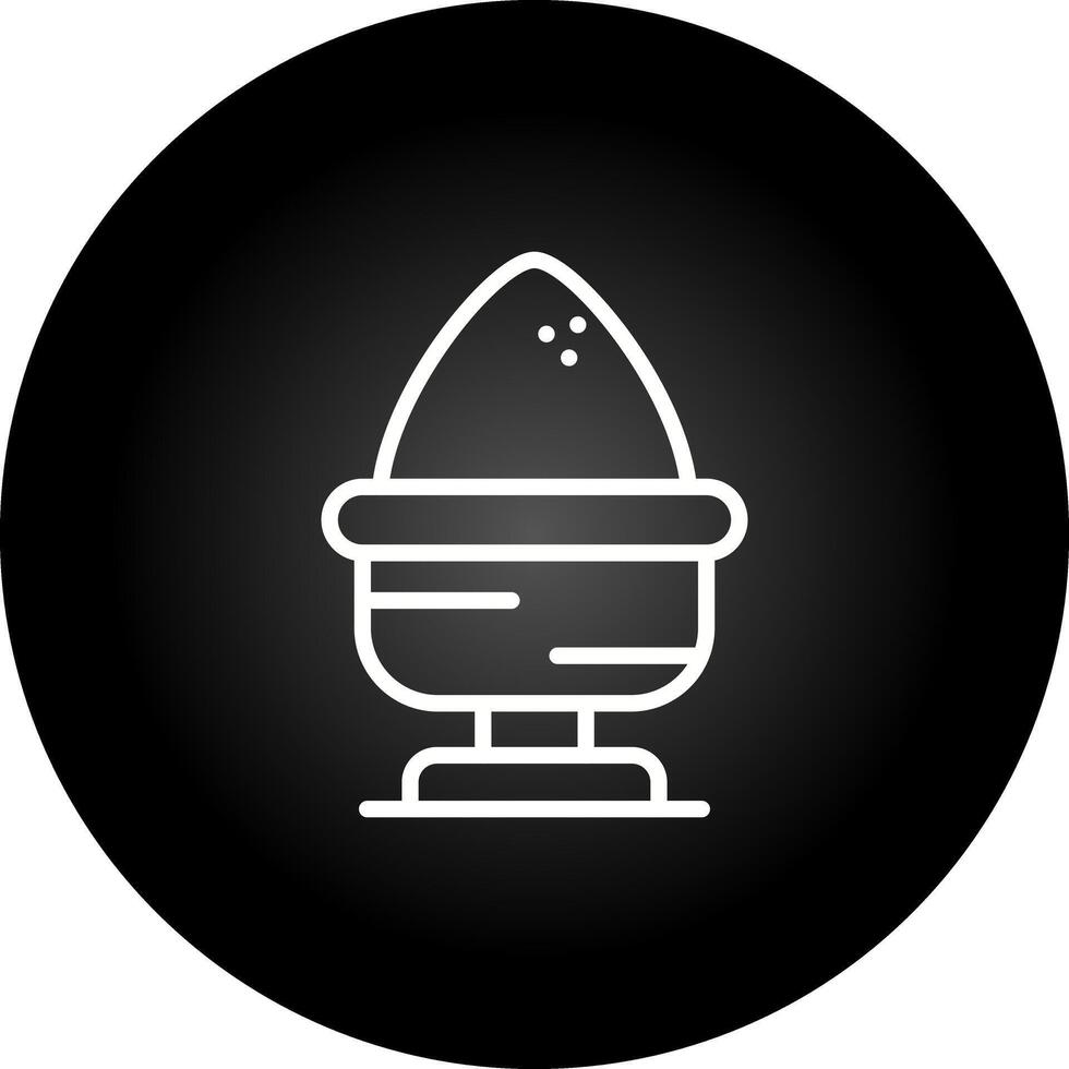 Boiled Egg Vector Icon