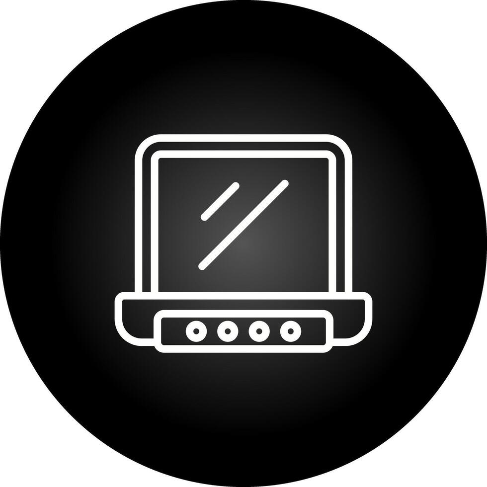 icono de vector de laptop