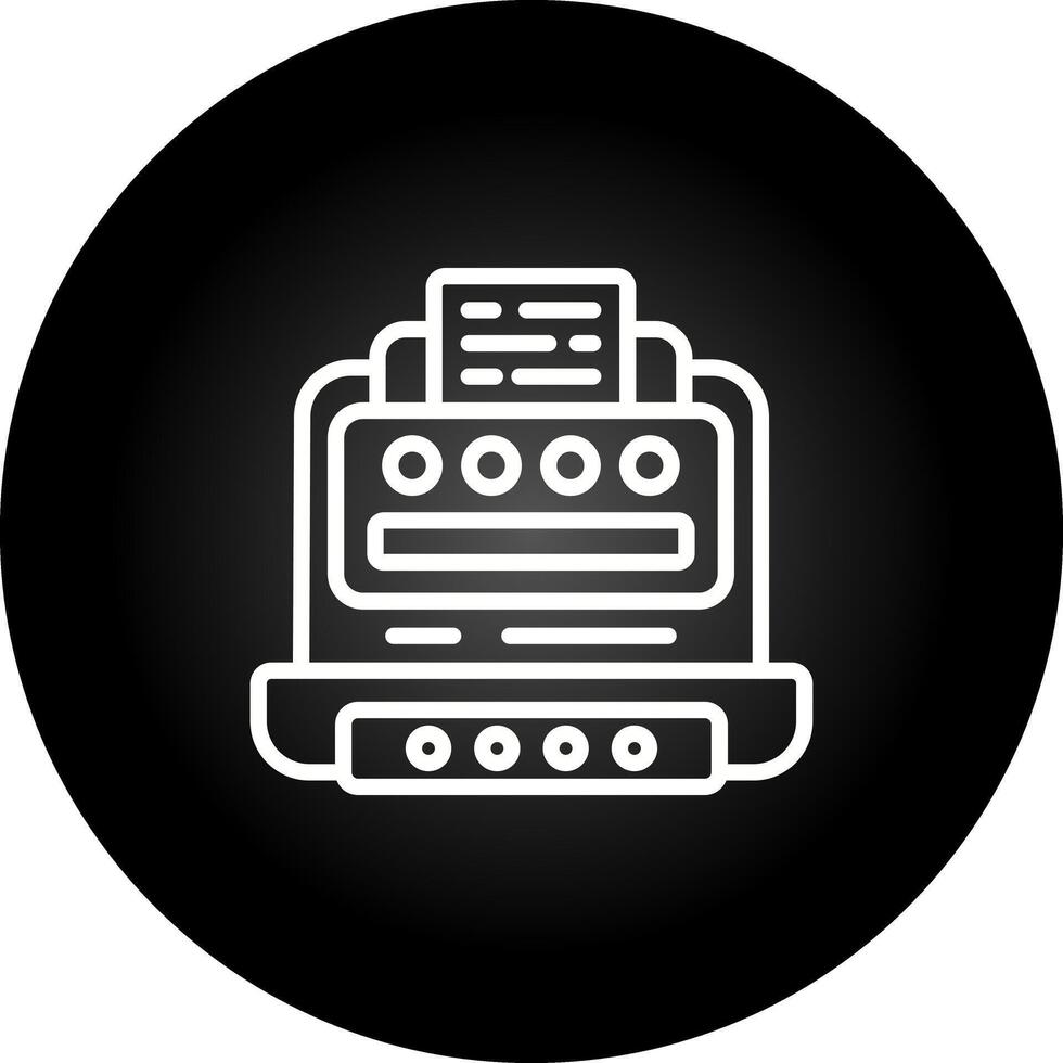 Printer Vector Icon