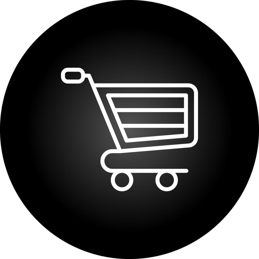 icono de vector de compras