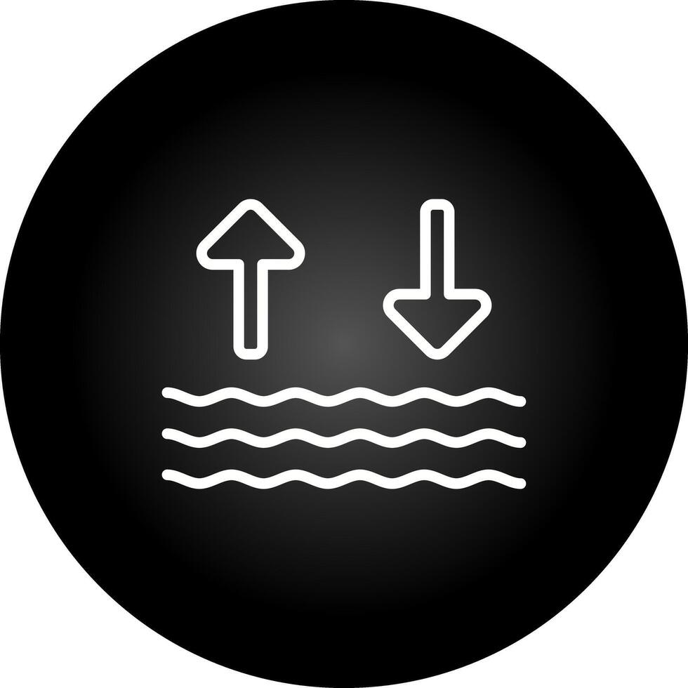 icono de vector de ondas