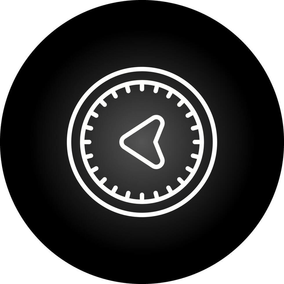 West Vector Icon