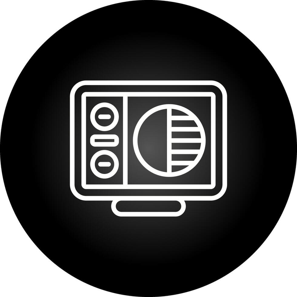 Desktop Computer Vector Icon