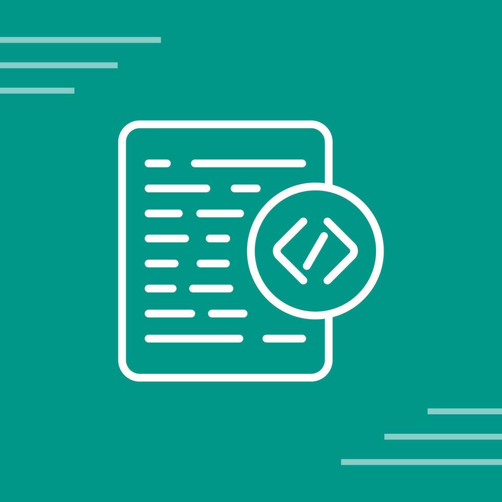 Document Metadata Vector Icon