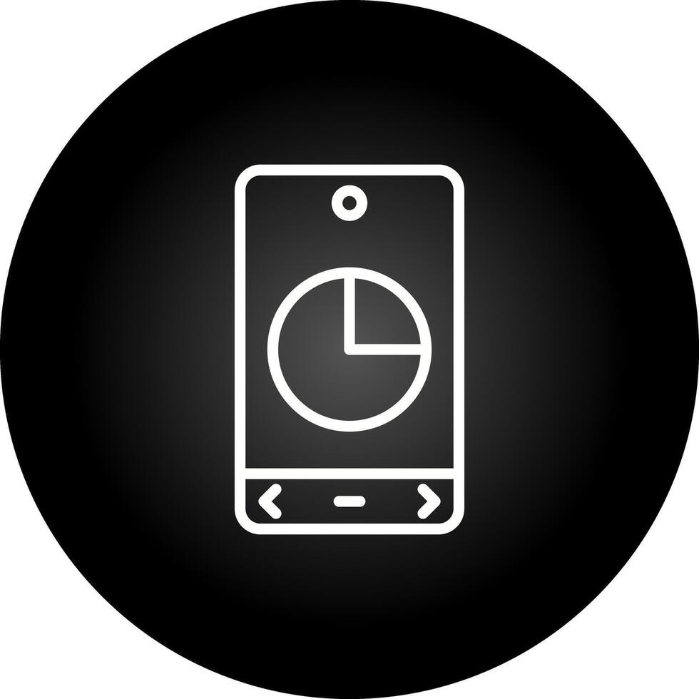 Pie Chart Vector Icon