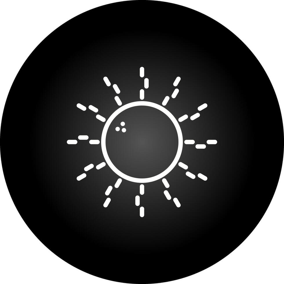 Sun Vector Icon