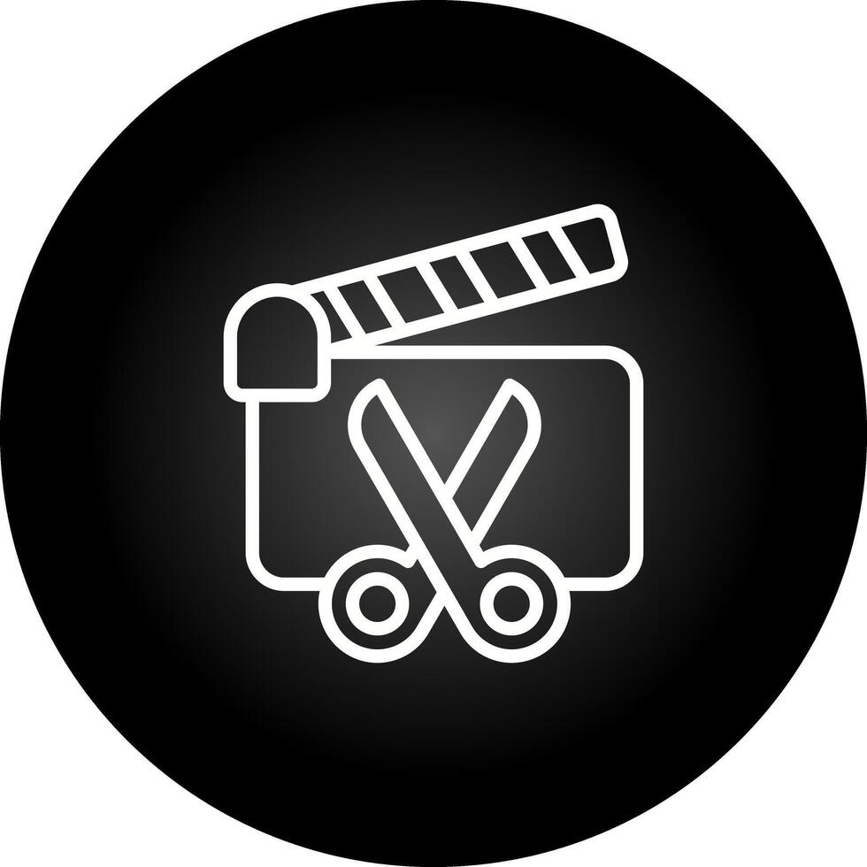 Film Editing Vector Icon