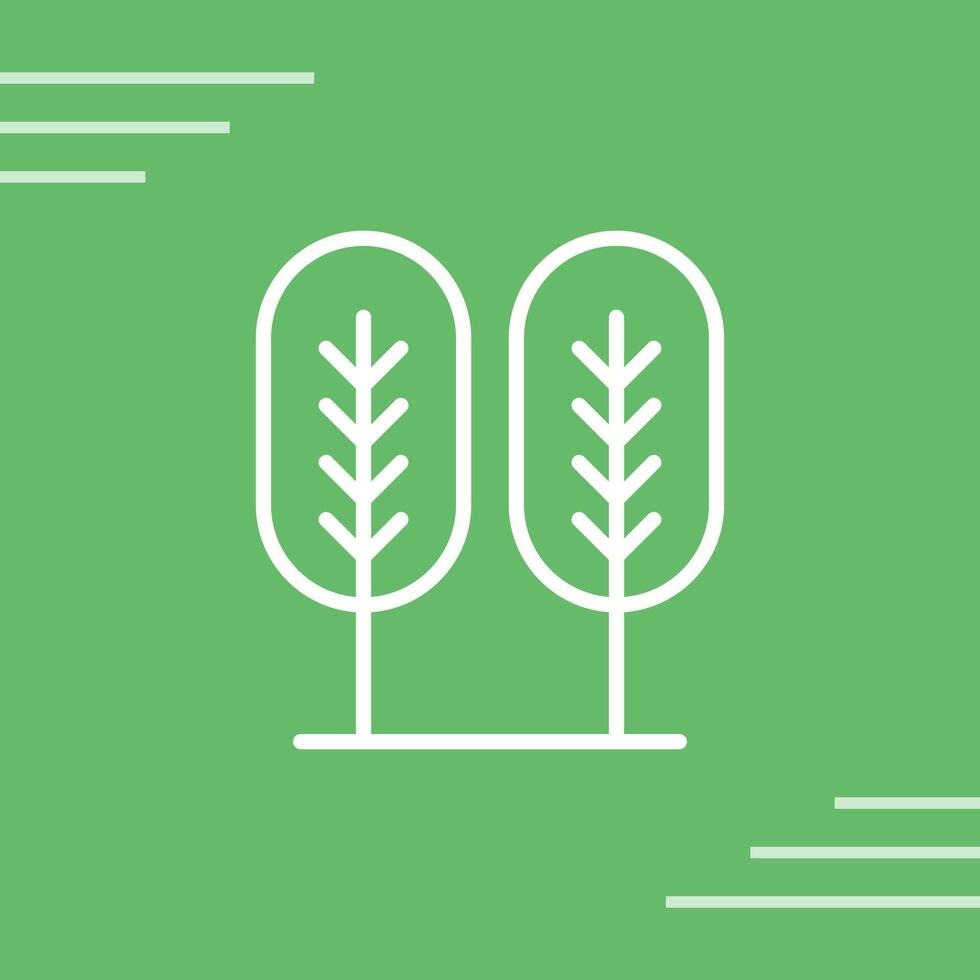 Birch tree Vector Icon