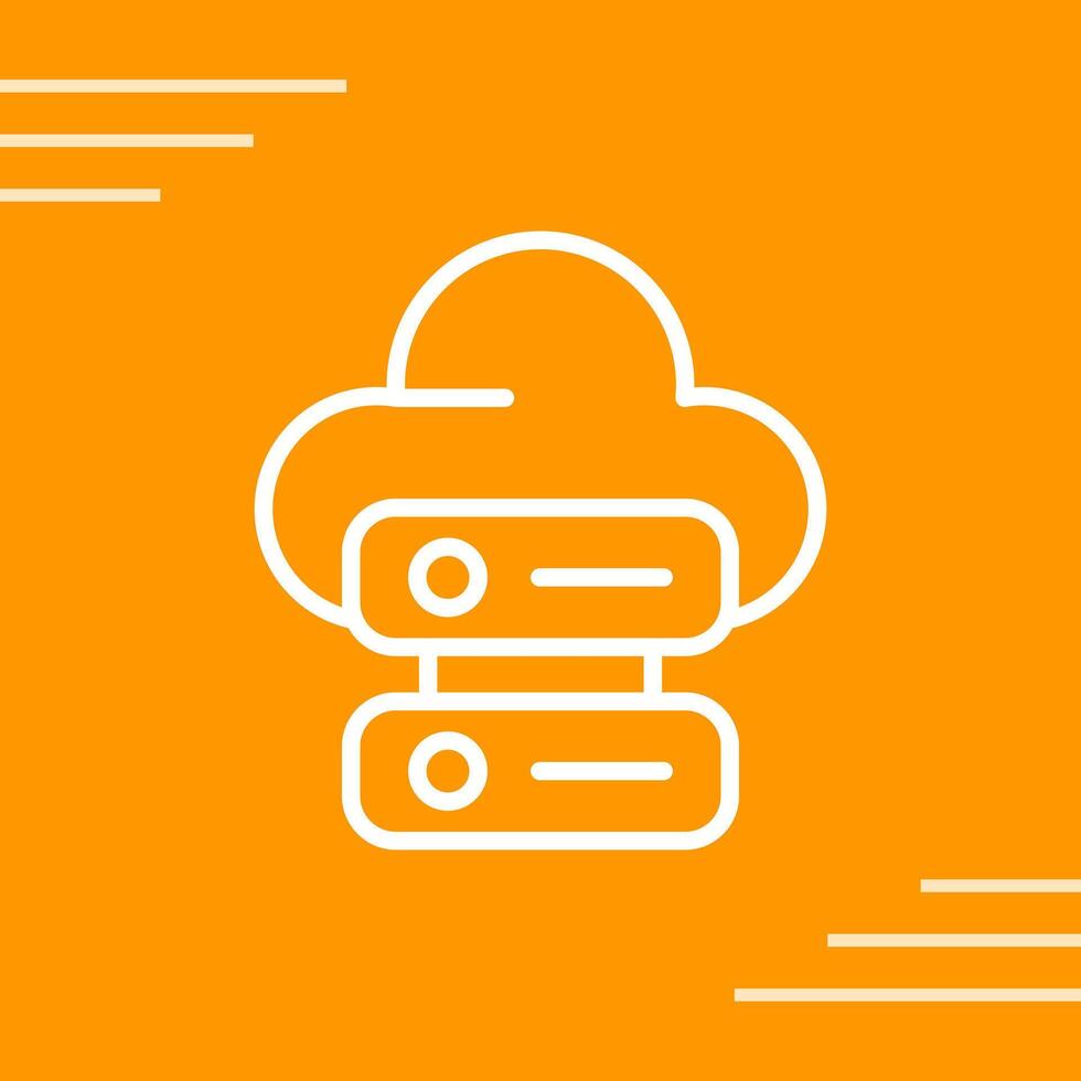 Web Hosting Vector Icon