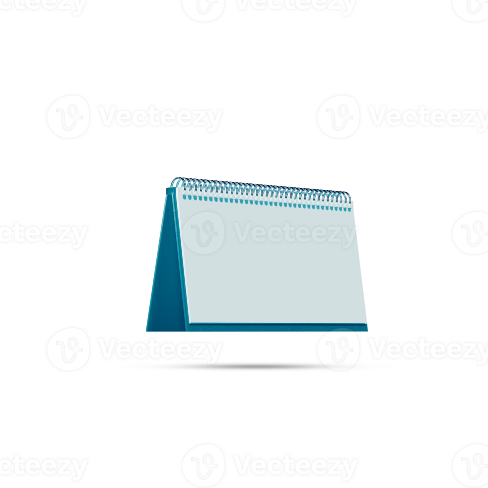 Desk Calendar 3D Render png