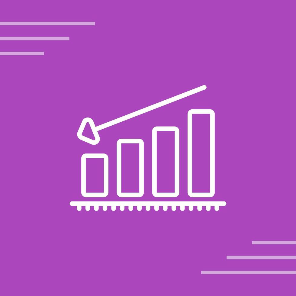 Chart Decreasing Vector Icon