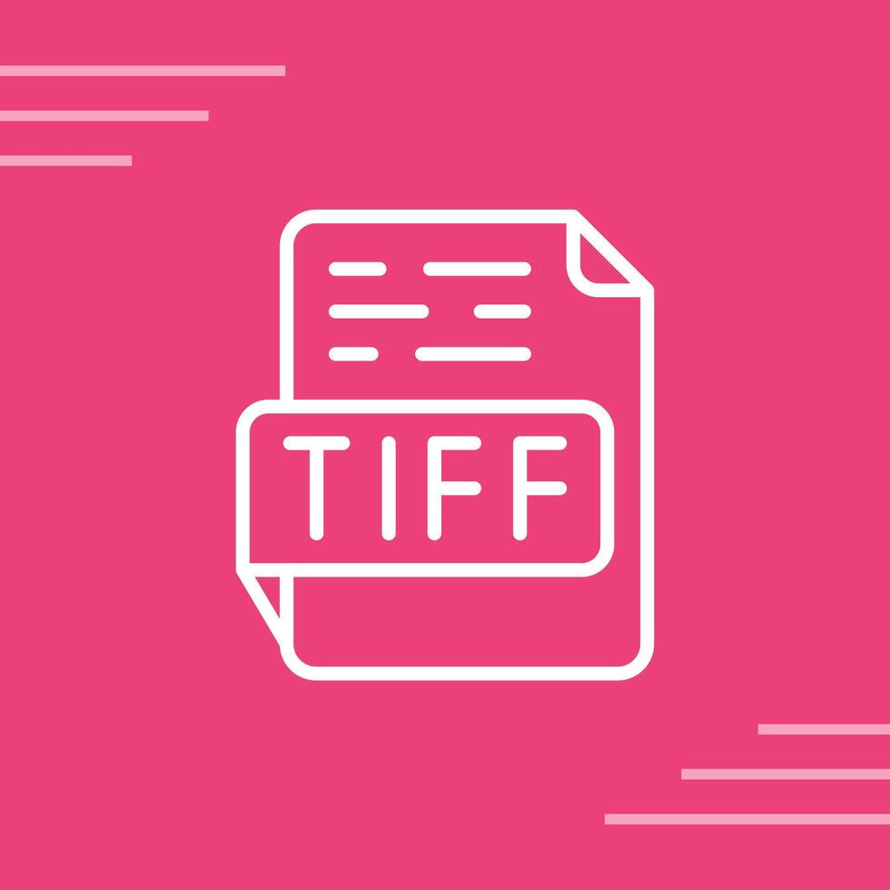 TIFF Vector Icon