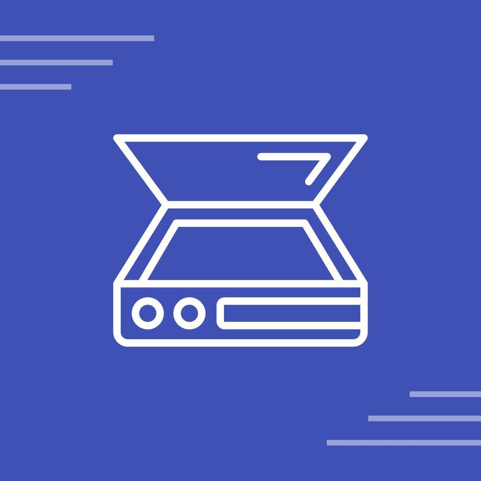 Scanner Vector Icon