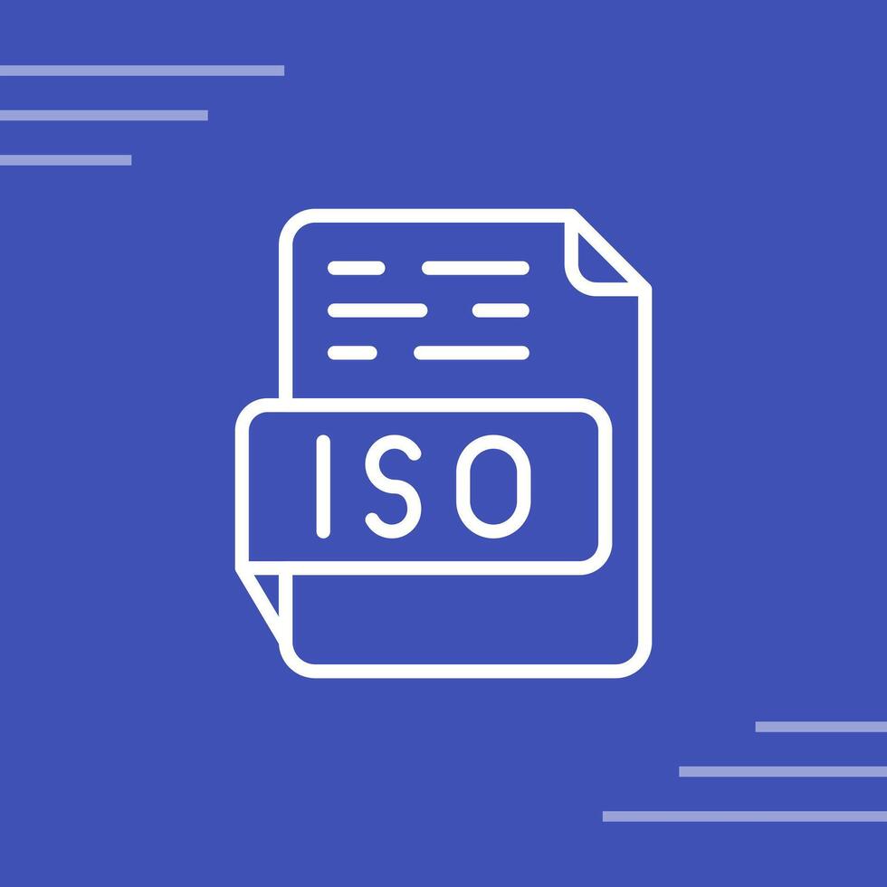 ISO Vector Icon