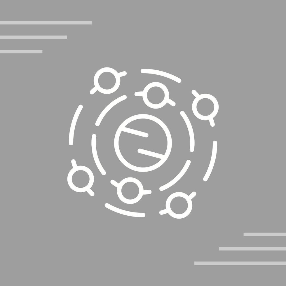 Solar System Vector Icon