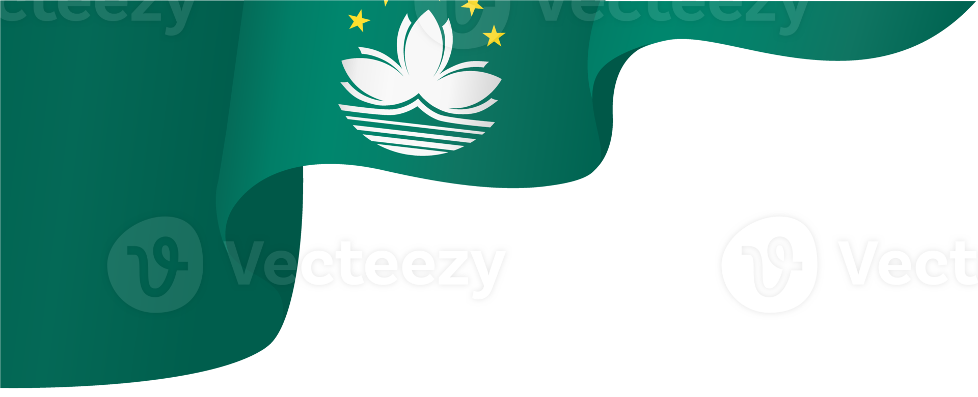 Macau flag wave png