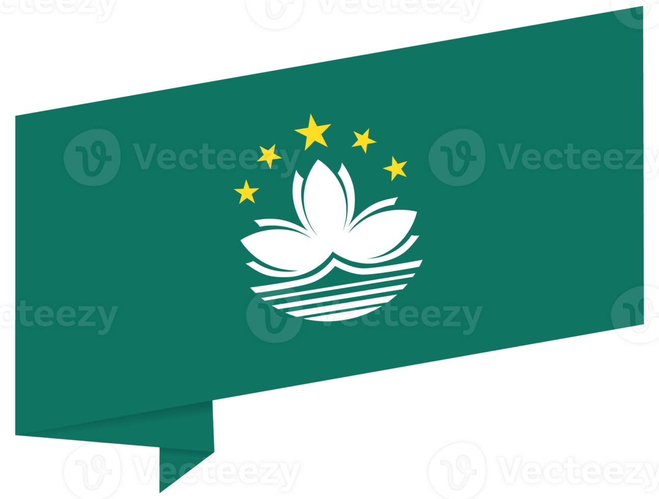 Macau flag wave png