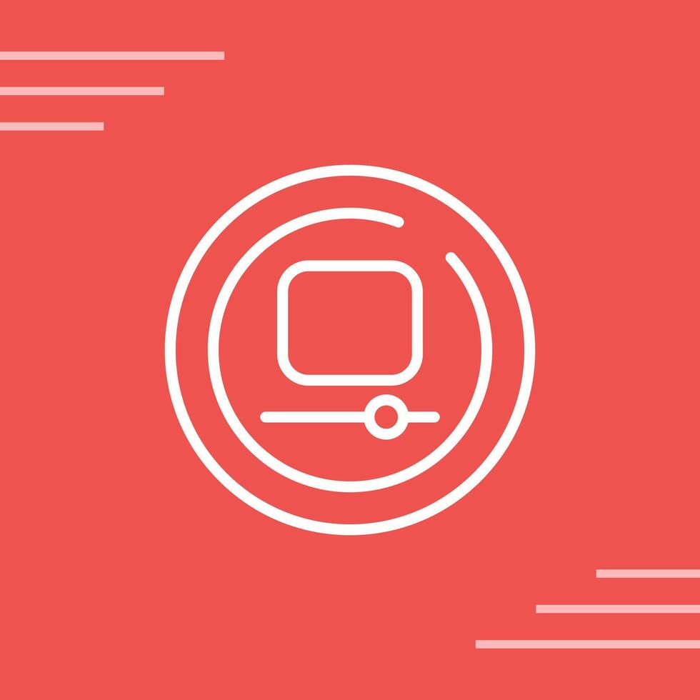 Video Stop Circle Vector Icon