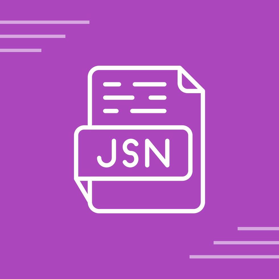 JSON Vector Icon