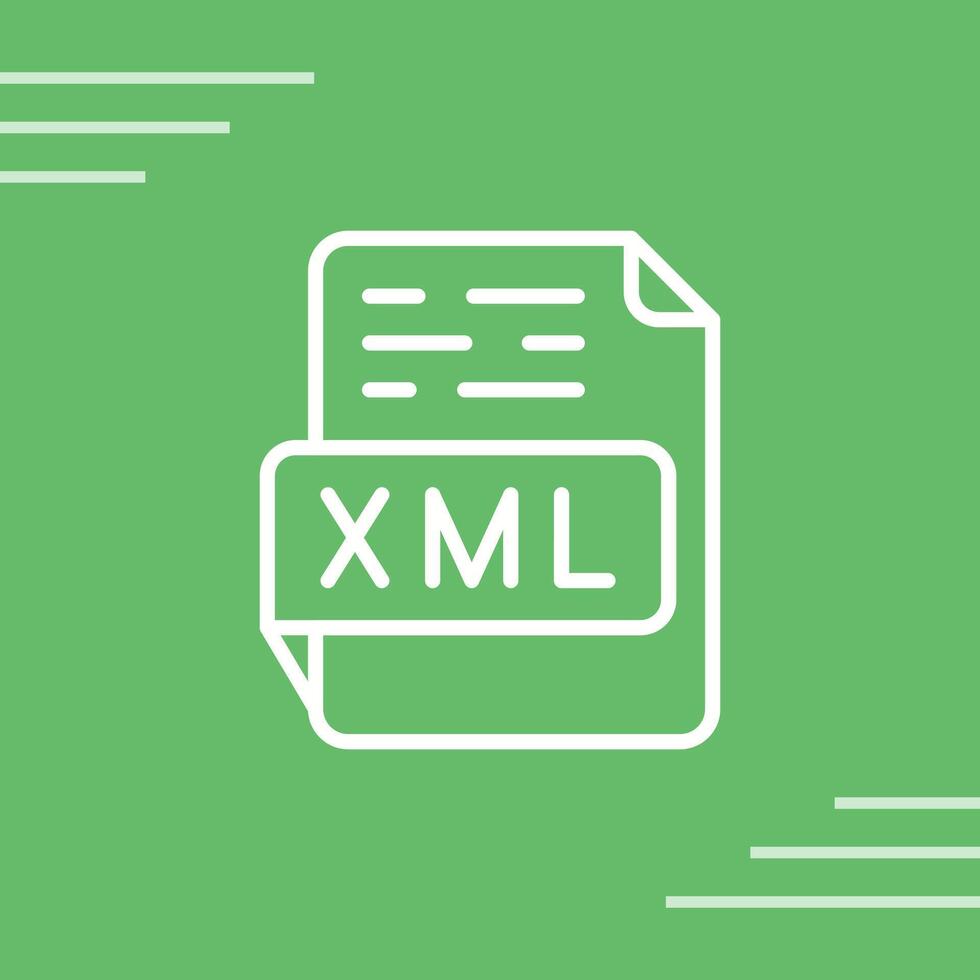 XML Vector Icon