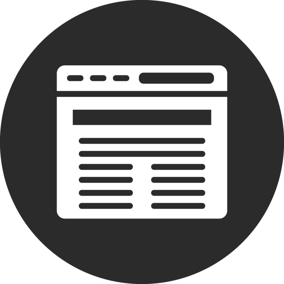 Blog Vector Icon
