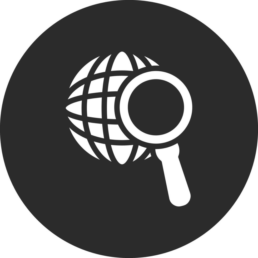 Global Search Vector Icon