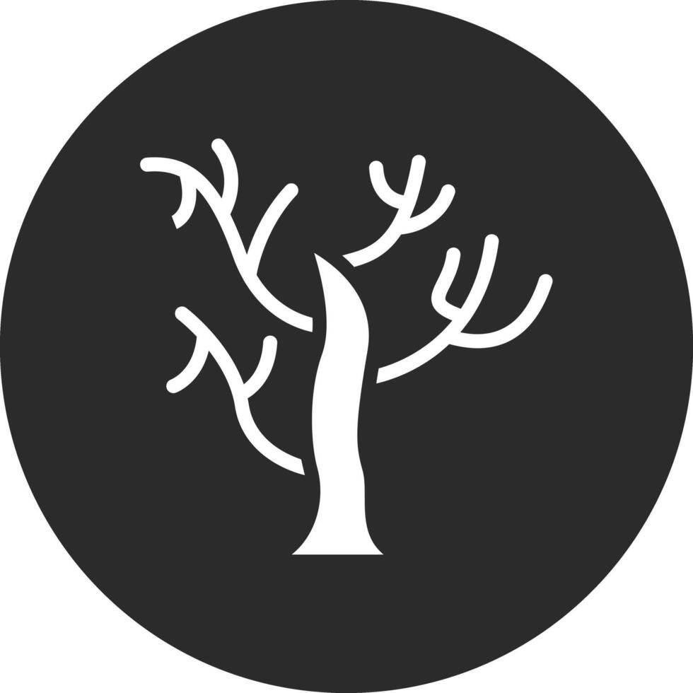 Dry Tree Vector Icon