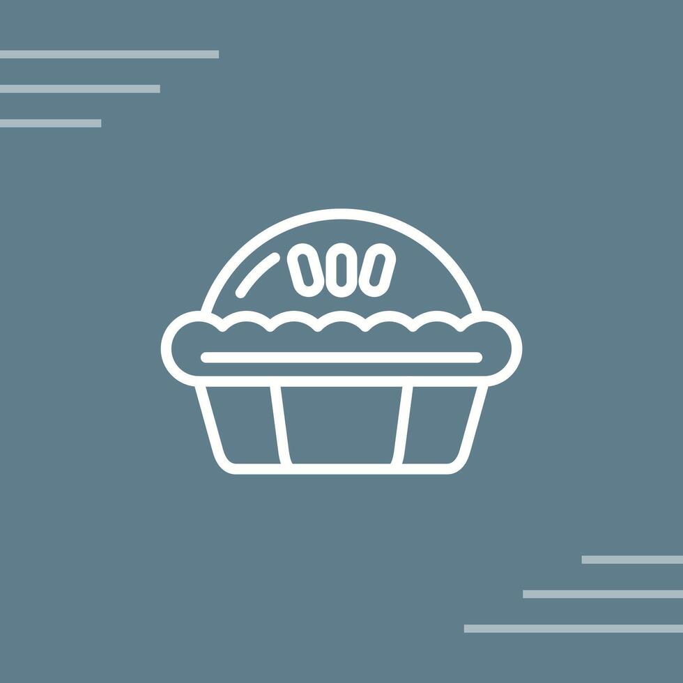 Pie Vector Icon