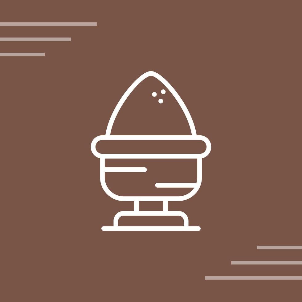 Boiled Egg Vector Icon