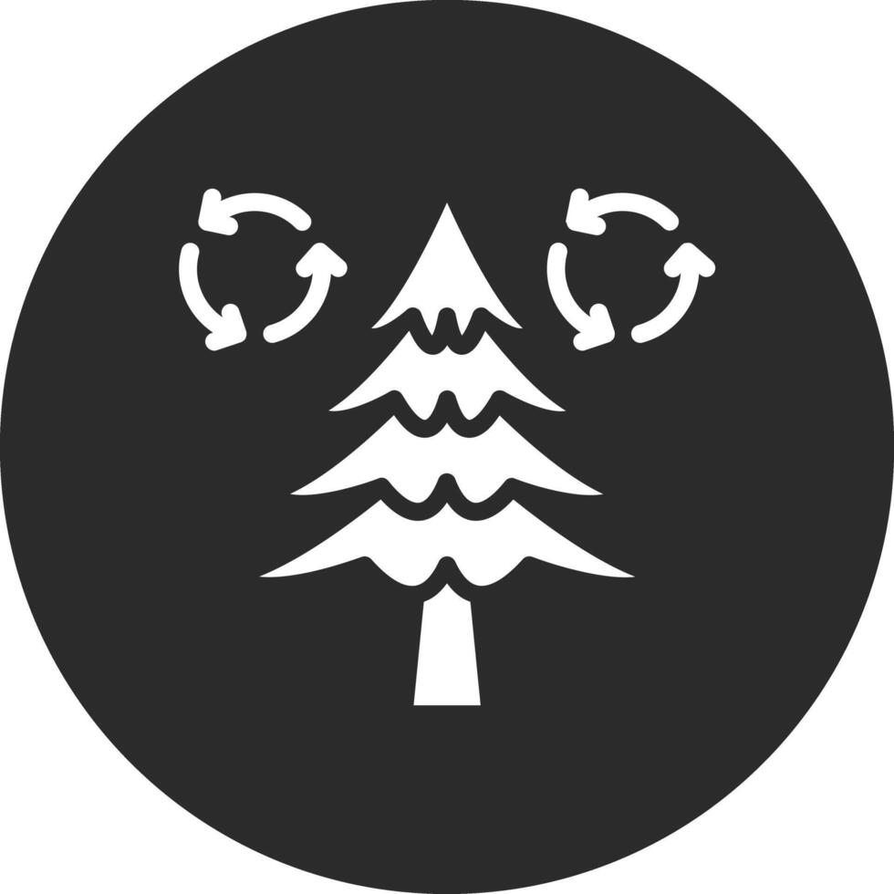 Reforestation Vector Icon
