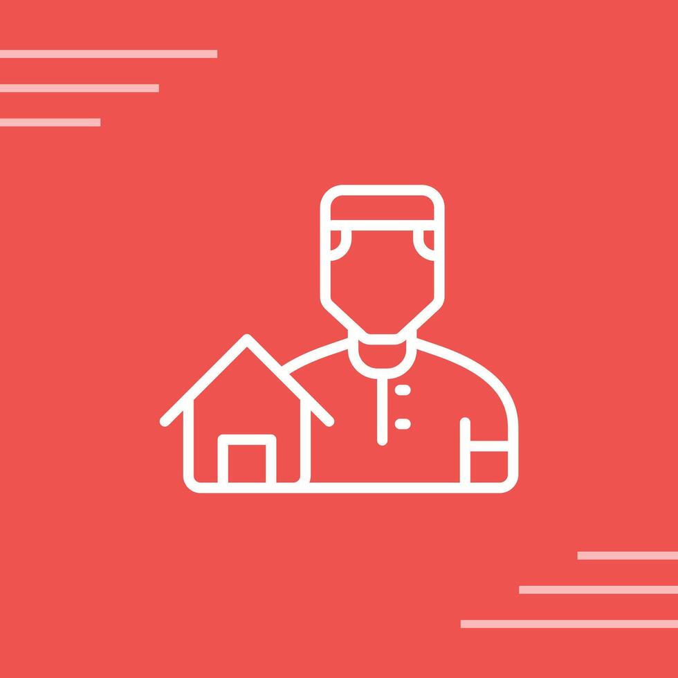 House Owner Vector Icon