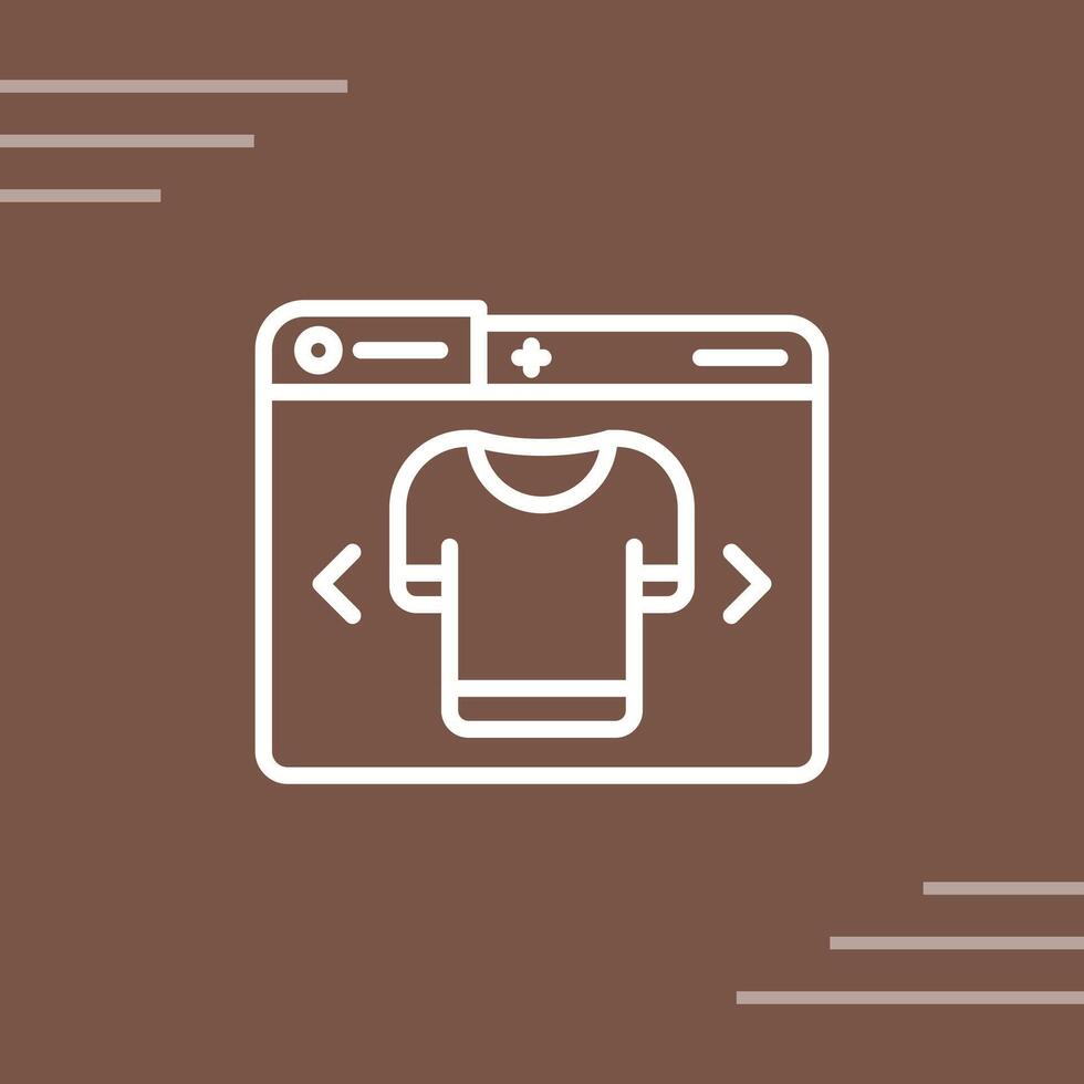 Clothing Store Vector Icon