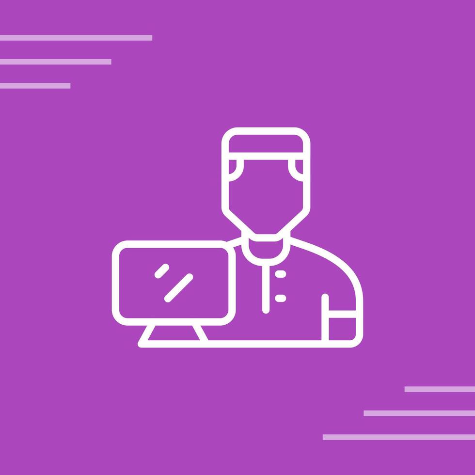 Working Man Vector Icon