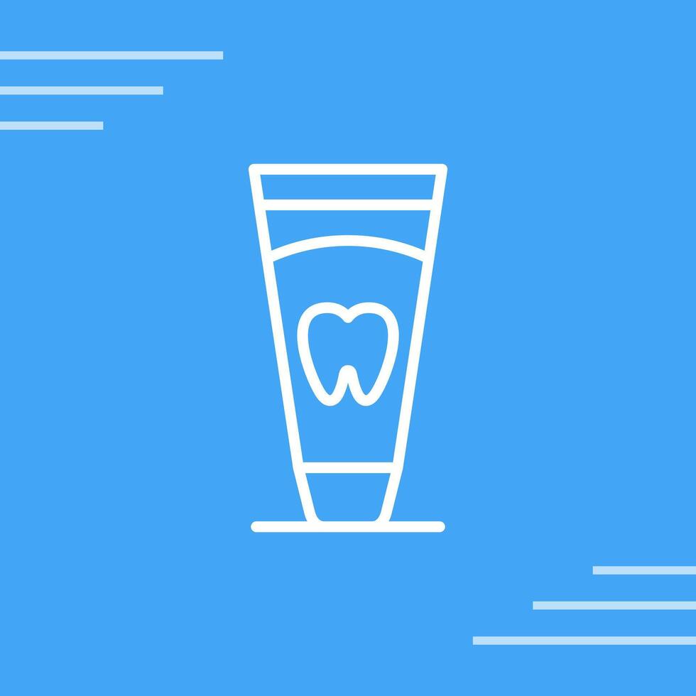 Toothpaste Vector Icon