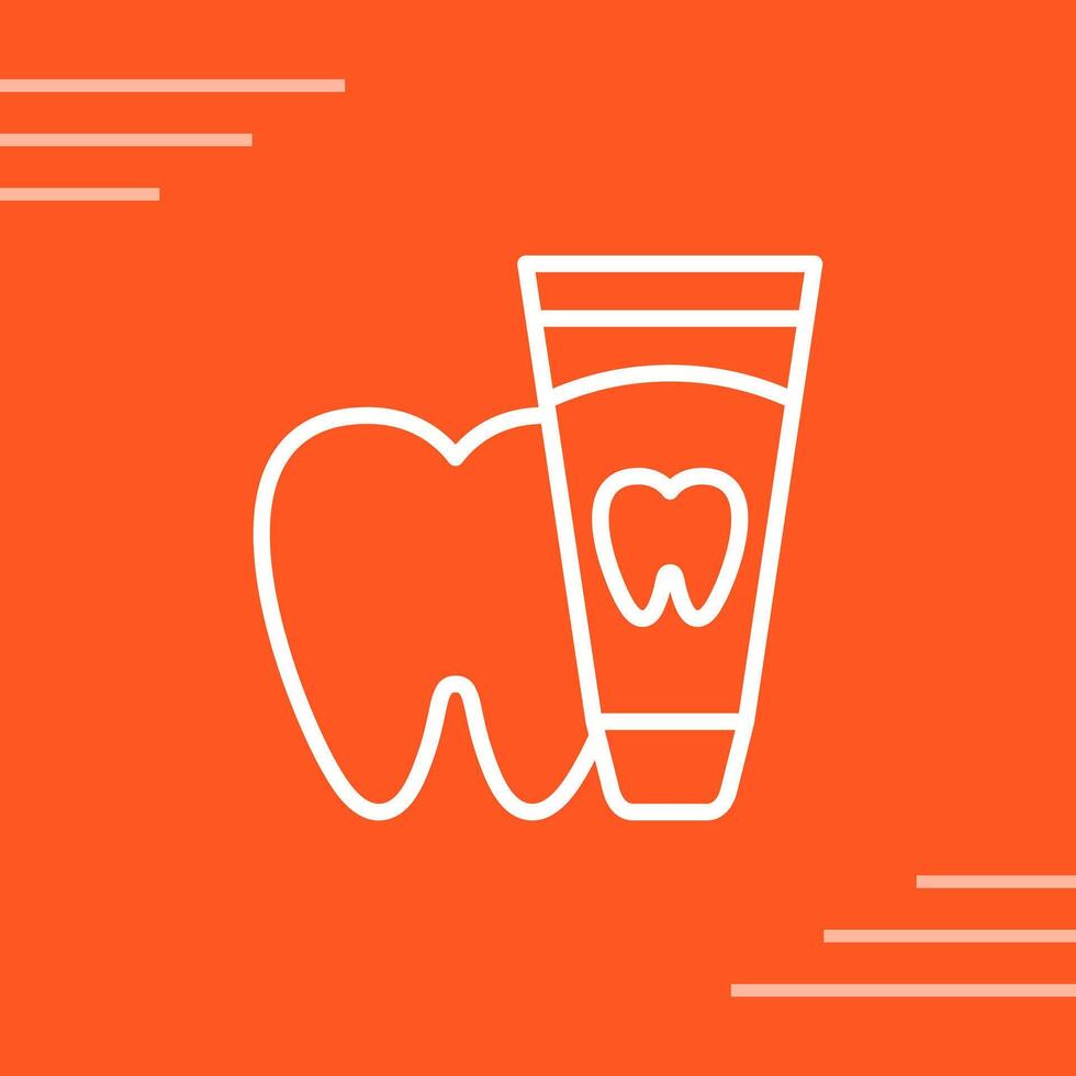Toothpaste Vector Icon